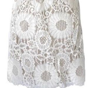 Trina Turk Dresses - Trina Turk Alcott Ivory Lace Spaghetti Strap Trina Turk Dresses - Trina Turk Alcott Ivory Lace Spaghetti Strap
